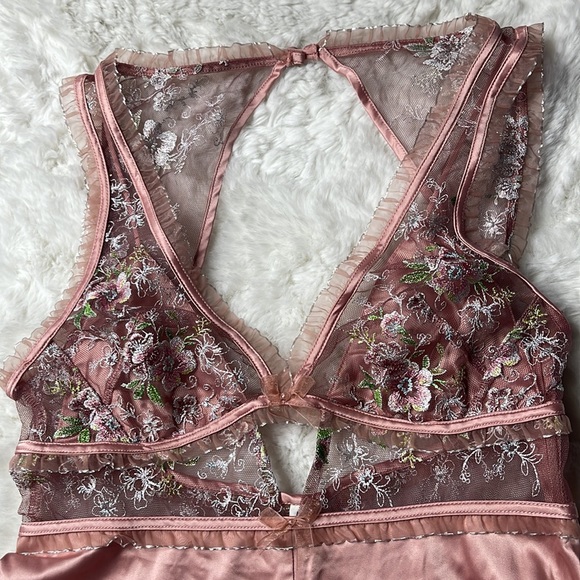 For Love & Lemons Embroidered Slip Dress - SIZE: S - Picture 2 of 6